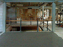 Blick in das Treppenhaus Richtung Bürgersaal