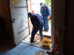 Anschluss Südportal zum Foyer