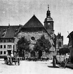 Historische Ansicht Cruciskirche